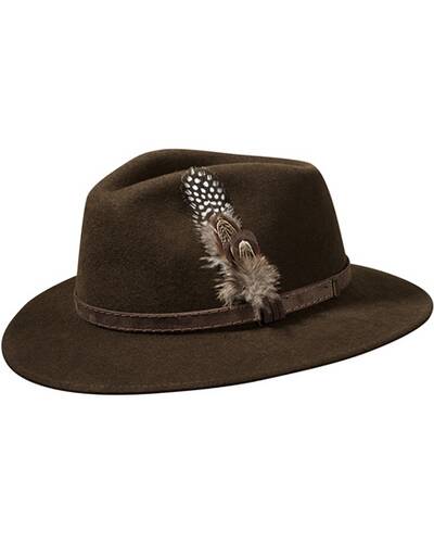 Rollhut mit Feder, Brigitte von Schönfels