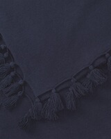 Poncho mit Bommeln, Luise Steiner