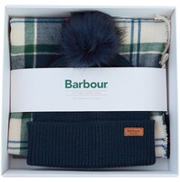 Set: Beanie Dover & Schal Hailes, Barbour