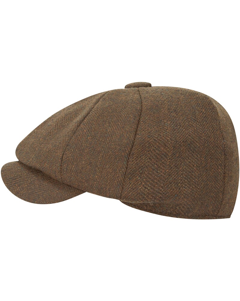 Tweedmütze Newsboy Cap