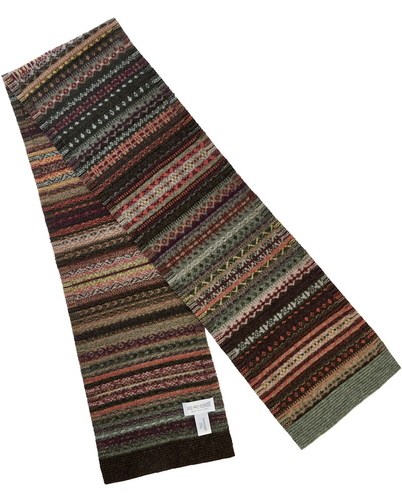 Schal Fairisle, Eribé