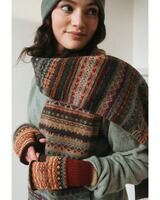Schal Fairisle, Eribé