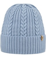 Damen Zopfstrick-Mütze Merino, Areco