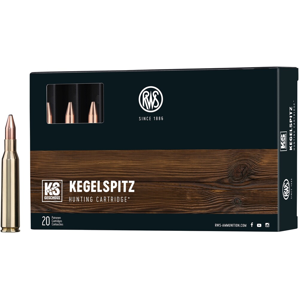 6,5x57 Kegelspitz 8,2g/127grs., RWS