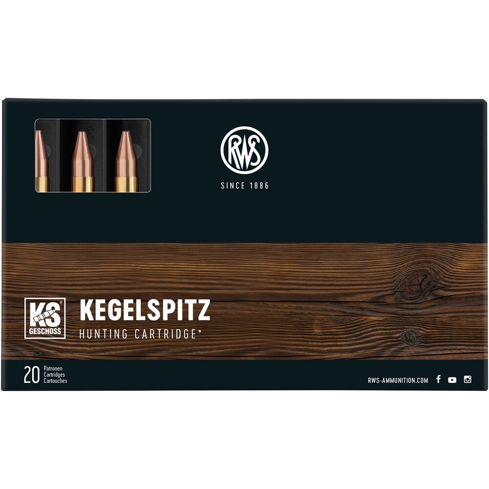 7x64 Kegelspitz 8,0g/124grs.