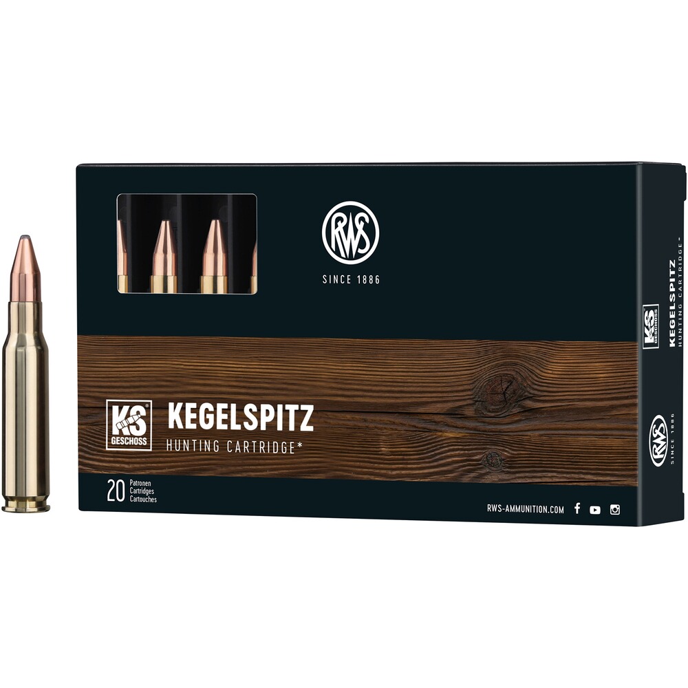 .308 Win. Kegelspitz 9,7g/150grs., RWS