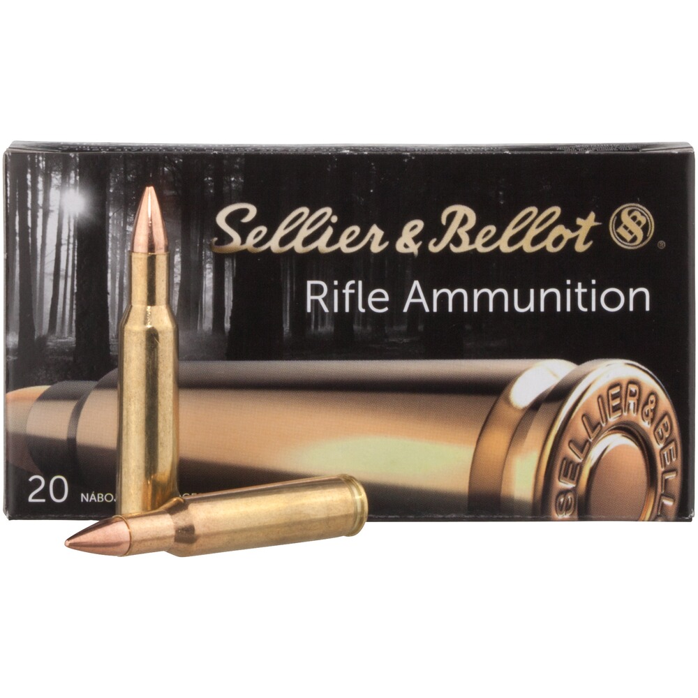 .222 Rem. Vollmantel 3,2g/50grs., Sellier & Bellot