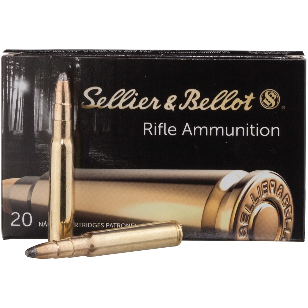 8x57 IS Teilmantel SPCE 12,7g/196grs., Sellier & Bellot