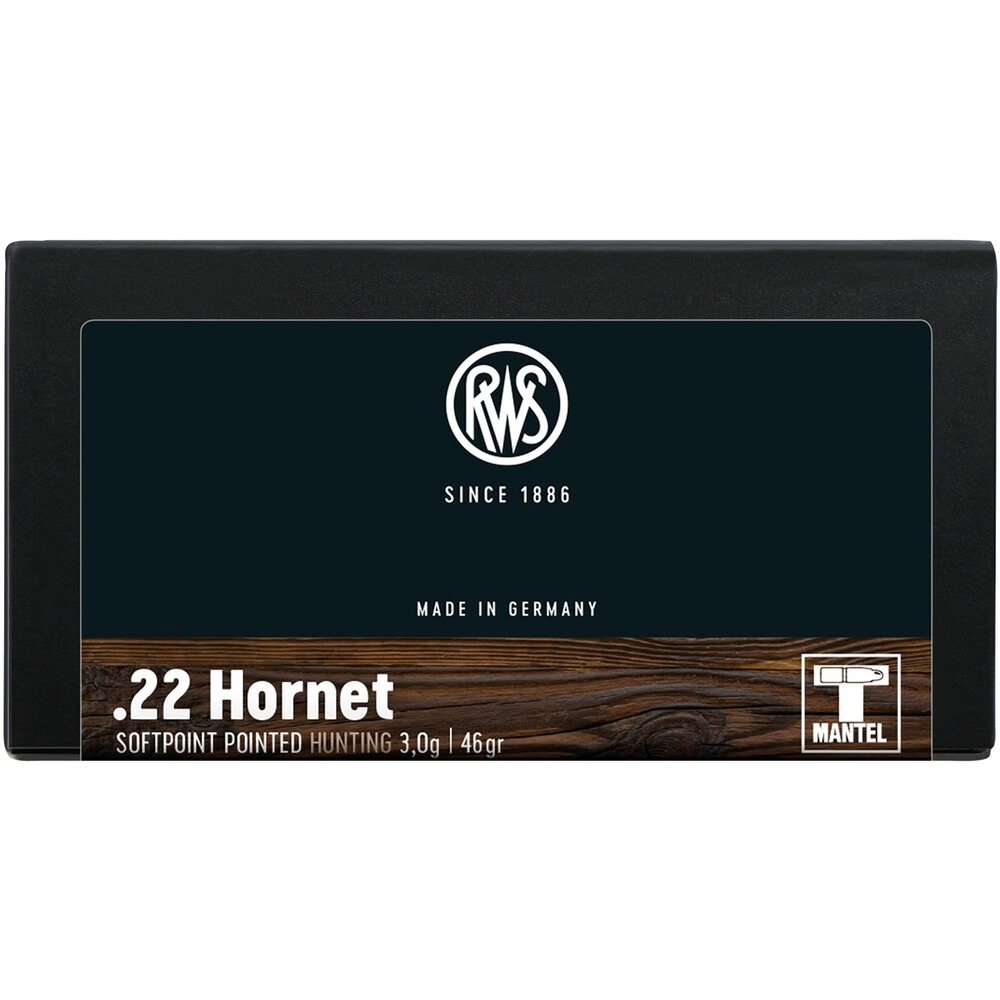.22 Hornet Teilmantel 3,0g/46grs.