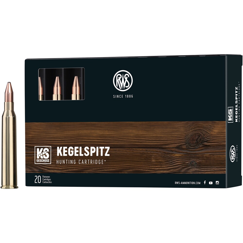 6,5x65 R Kegelspitz 8,2g/127grs., RWS