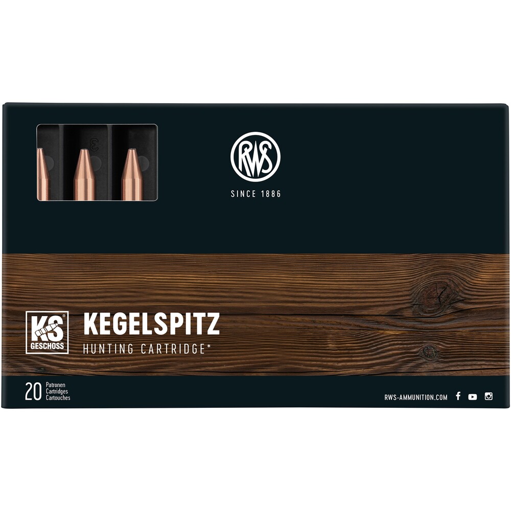 7x57 R Kegelspitz 10,5g/162grs.