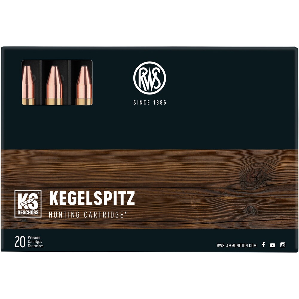 9,3x74 R Kegelspitz 16,0g/247grs.