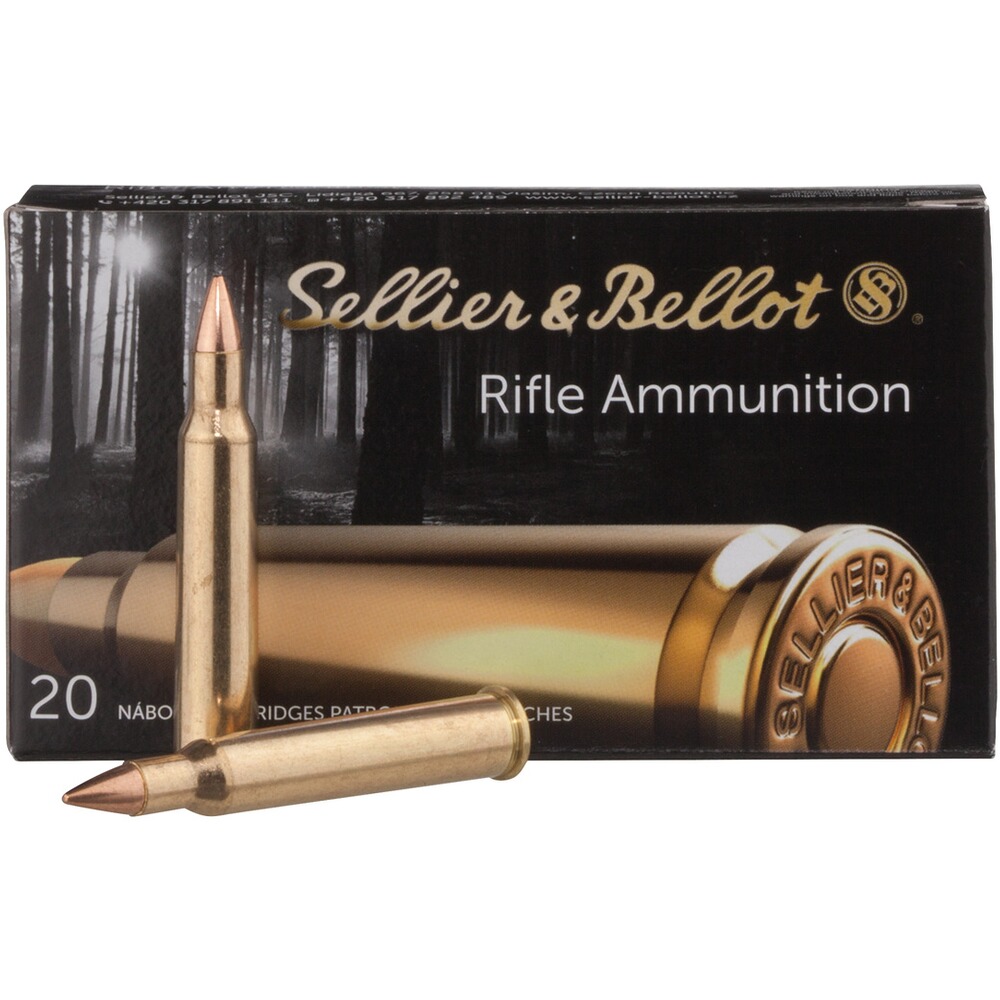 5,6x50 R Mag. Vollmantel 3,2g/50grs., Sellier & Bellot