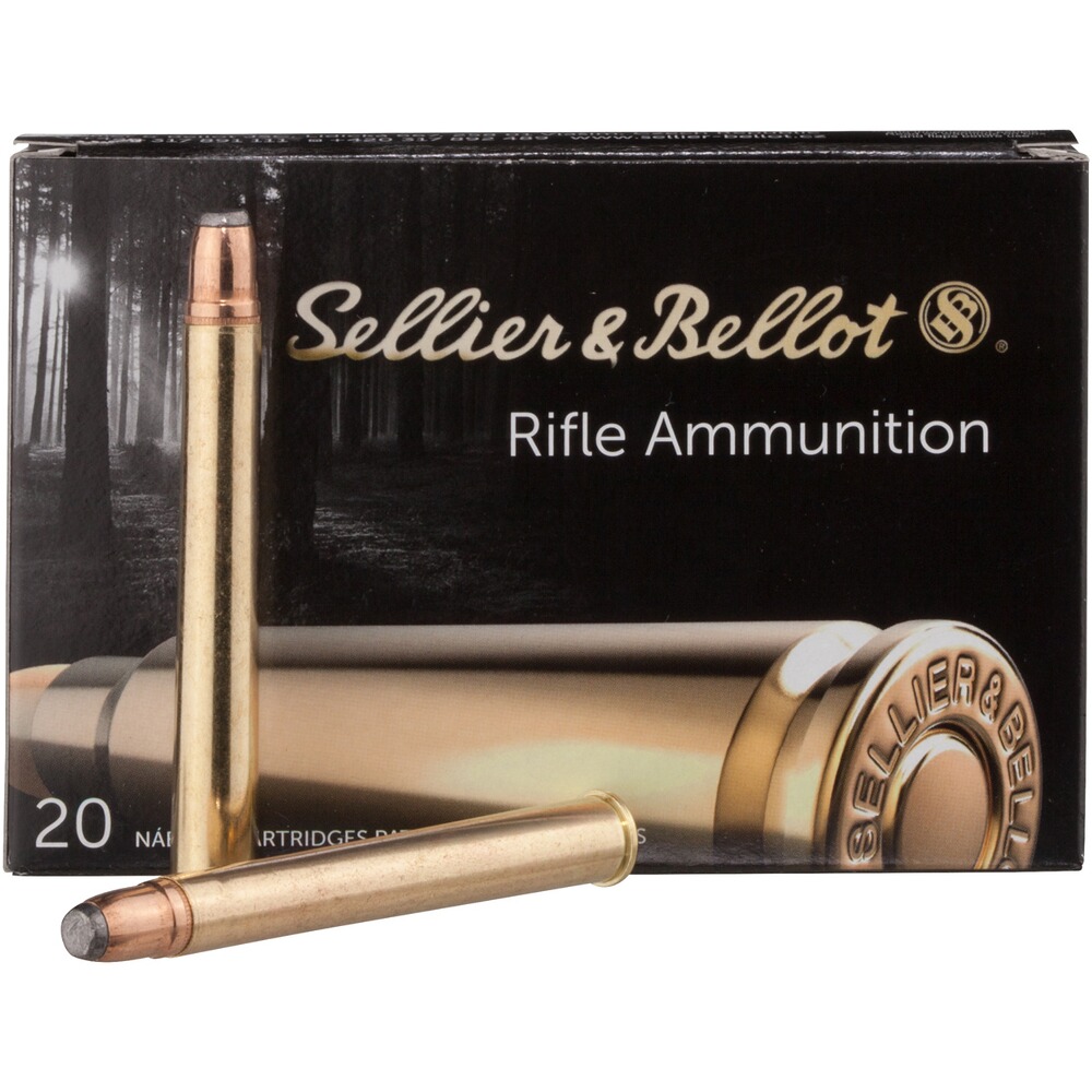 9,3x72 R Teilmantel 12,5g/193grs., Sellier & Bellot