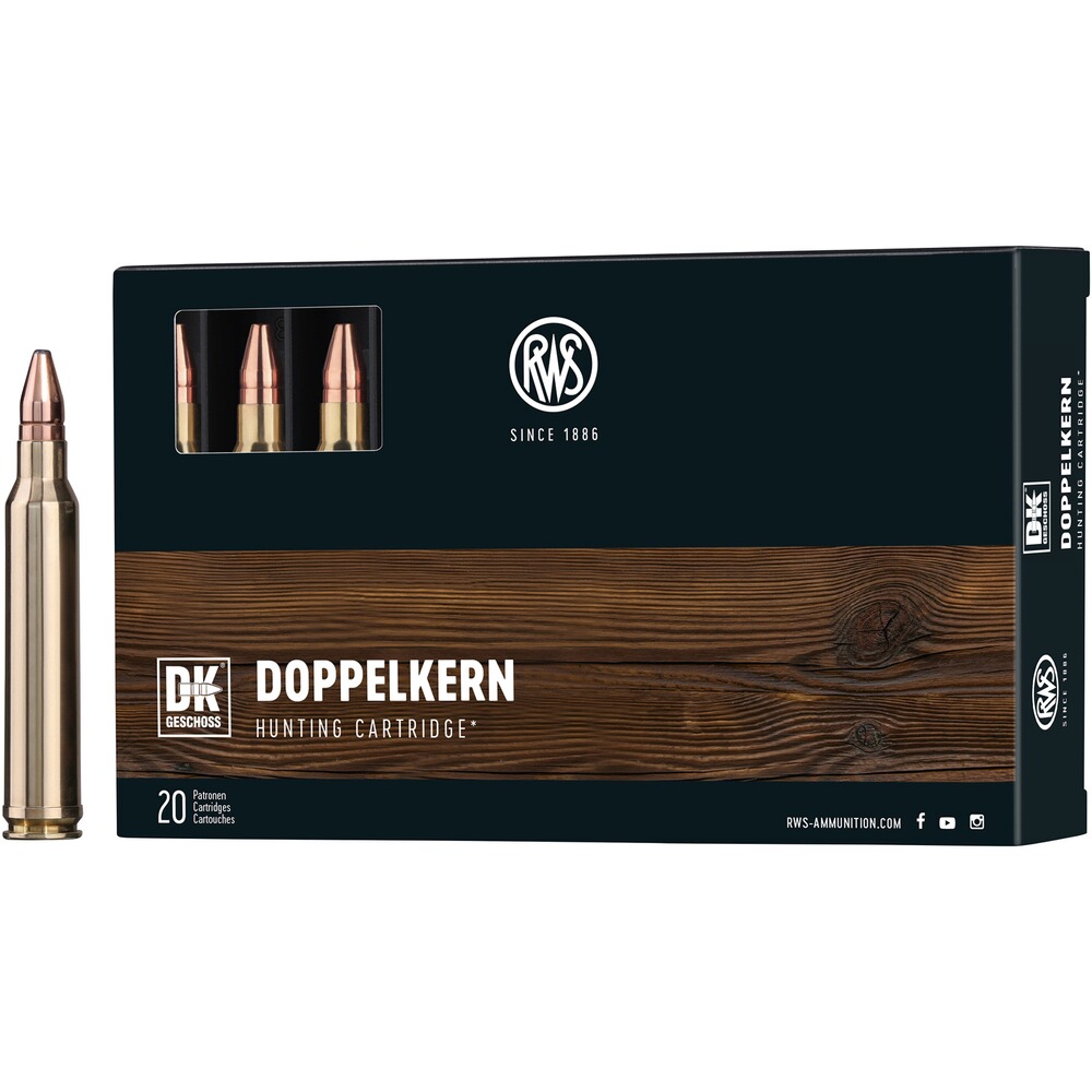 .300 Win. Mag. Doppelkern 10,7g/165grs., RWS