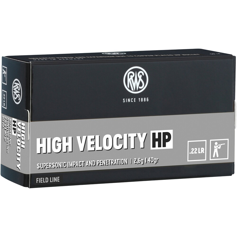 .22 lfb. High Velocity HP 2,6g/40grs., RWS