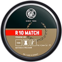 4,50mm Diabolo R 10 Match 0,45g, RWS