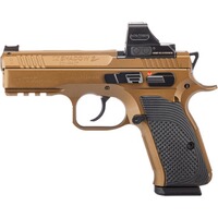 Pistole Shadow 2 Compact Deep Bronze OR mit Red-Dot, CZ