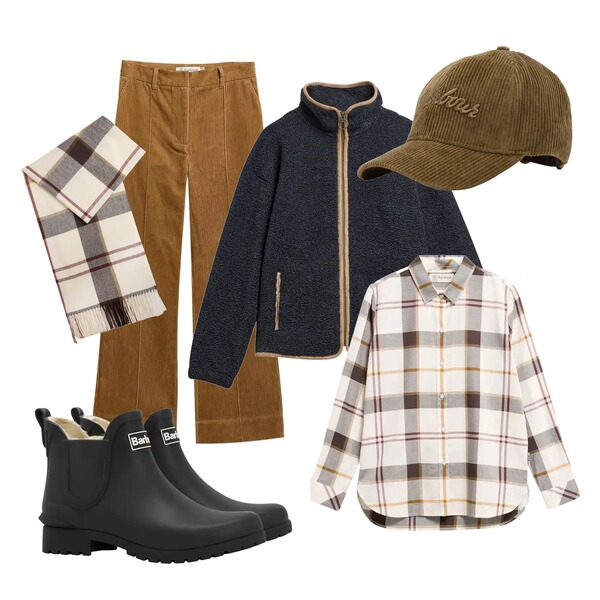 Herbstliche Gemütlichkeit in Cord & Karo!