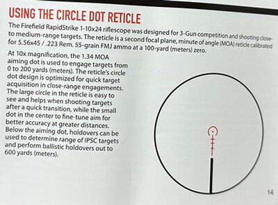 Bewertungsbild zu der Überschrift Optimal für AR15/MSR15