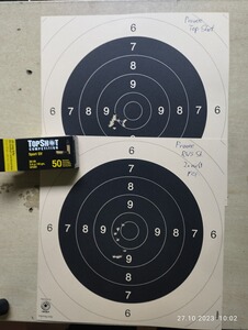 Bewertungsbild zu der Überschrift Sehr kleiner Schusskreis von ca 22 mm mit Hämmerli 280.