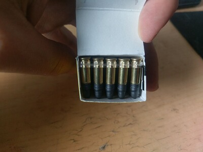 Bewertungsbild zu der Überschrift Gute Trainingsmunition