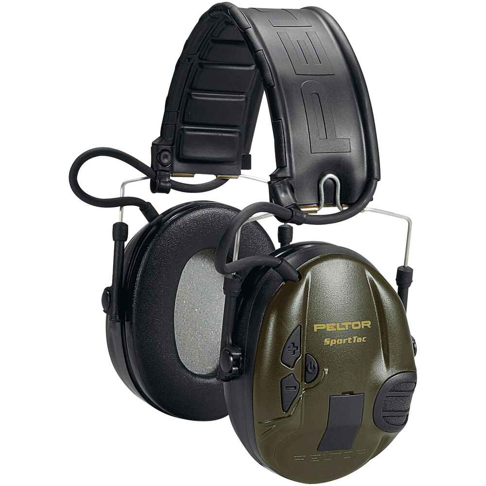 3M Peltor Aktivgehörschutz SportTac (Oliv) - Gehörschutz