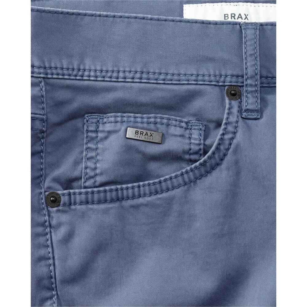 Online Mode Herrenmode Cadiz Bekleidung Hosen | FRANKONIA - 5-Pocket-Hose - - - Shop Brax (Indigo)