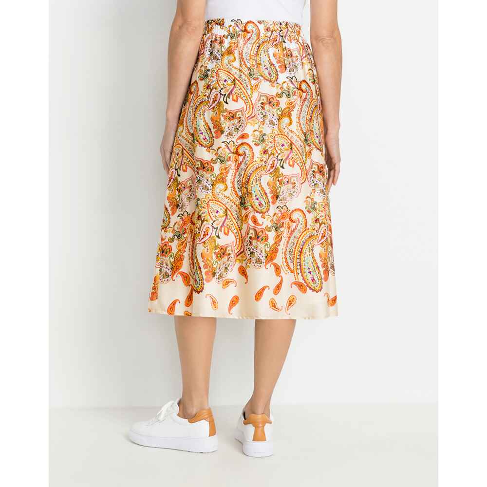 Paisley-Muster - | FRANKONIA Schönfels (Sand) Röcke mit Brigitte - Damenmode Shop - Midi-Rock Bekleidung Mode von Online -
