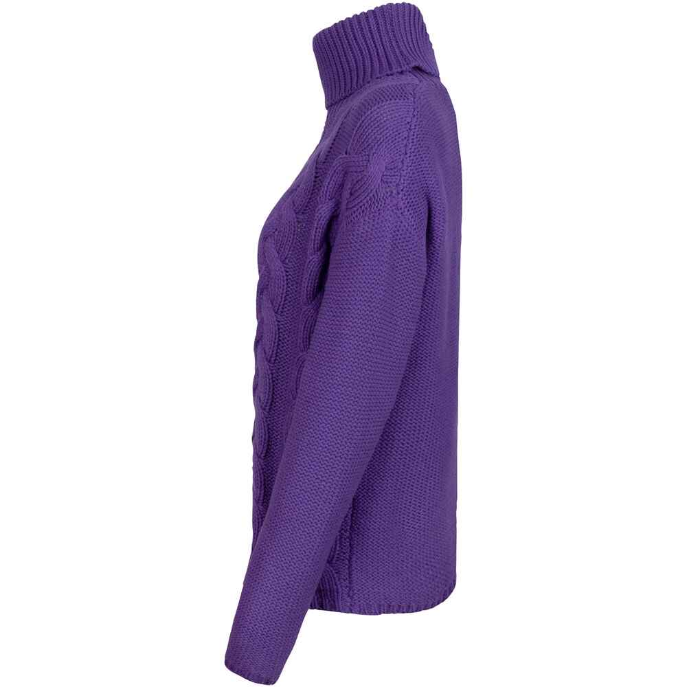 | Pullover Damenmode AngeliaL Bekleidung FRANKONIA Lieblingsstück Online (Lilac) Shop Zopf-Rolli Mode - - - -