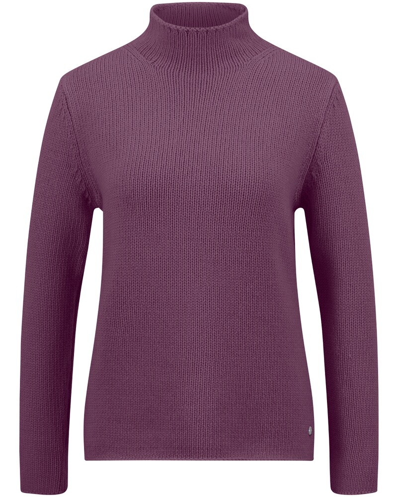 FYNCH-HATTON Stehkragen-Pullover (Modern Plum) Pullover