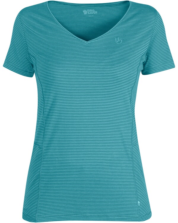 Fjallraven Damen T Shirt Abisko Cool Lagoon Blusen Shirts Bekleidung Fur Damen Bekleidung Outdoor Online Shop Frankonia At