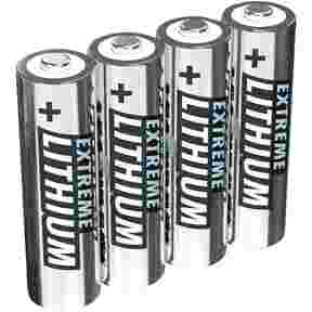Batterie Extreme Lithium Mignon AA 4er Pack, Ansmann