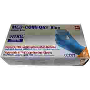 Schutzhandschuhe Med Comfort Blue Vitril® Gr. XL – 100 Stück, Berger & Schröter