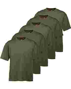5er-Pack T-Shirts Rundhals, Parforce